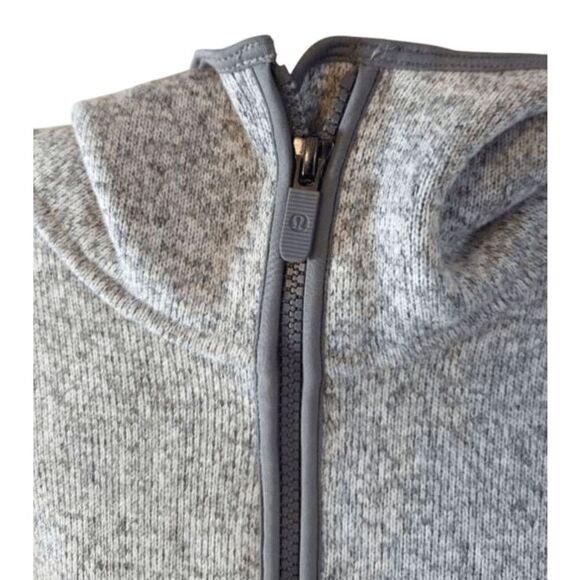 NWOT LULULEMON ATHLETICA Fleece & Thank You Pullover Hoodie Size 10 - Picture 5 of 6